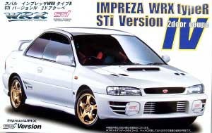 インプレッサ タイプR Sｔi バージョン4　２ドアクーペ プラモデル (フジミ 1/24 インチアップシリーズ No.旧062) 商品画像