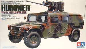 ハマー M242　ブッシュマスターキャリヤー プラモデル (タミヤ 1/35 ミリタリーミニチュアシリーズ No.143) 商品画像