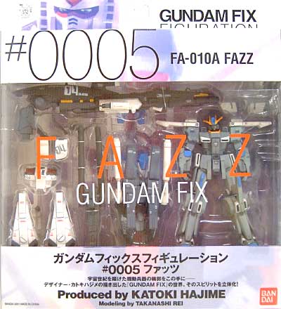 FA-010A FAZZ (ファッツ） フィギュア (バンダイ Gundam Fix Figuration （ガンダムフィックスフィギュレーション） No.0005) 商品画像