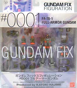 FA-78-1 フルアーマーガンダム フィギュア (バンダイ Gundam Fix Figuration （ガンダムフィックスフィギュレーション） No.0001) 商品画像