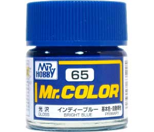 C-65 インディーブルー (光沢） 塗料 (GSIクレオス Mr.カラー No.C-065) 商品画像