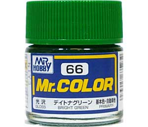 デイトナグリーン (光沢） (C-66） 塗料 (GSIクレオス Mr.カラー No.C-066) 商品画像