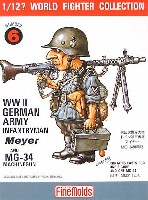 ドイツ陸軍歩兵 マイヤー / MG34機関銃