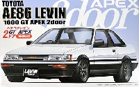 フジミ 1/24 インチアップシリーズ トヨタ AE86 レビン 1600GT APEX　2ドア 後期型