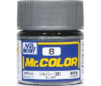 GSIクレオス Mr.カラー シルバー (銀） (メタリック） (C-8）