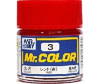 GSIクレオス Mr.カラー C-3 レッド (赤） (光沢）