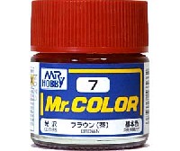 GSIクレオス Mr.カラー ブラウン (茶） (光沢） (C-7）