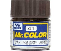 C41 レッドブラウン (つや消し）