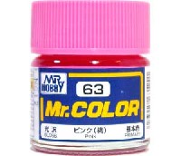 GSIクレオス Mr.カラー ピンク (桃） (光沢） (C-63）