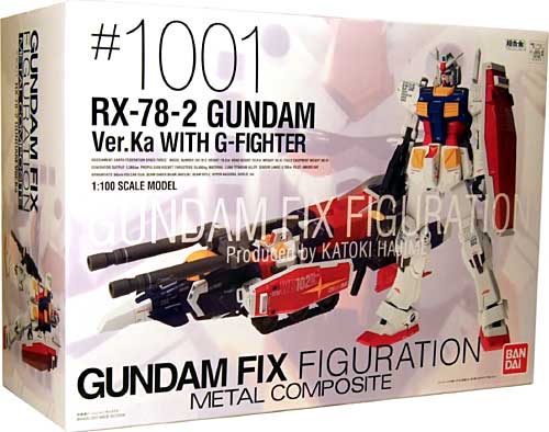 RX-78-2 ガンダム Ver.Ka with G-ファイター フィギュア (バンダイ ガンダムフィックスフィギュレーション メタルコンポジット No.1001) 商品画像