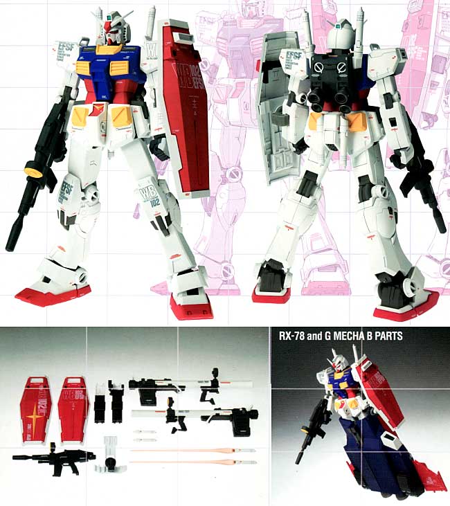 RX-78-2 ガンダム Ver.Ka with G-ファイター フィギュア (バンダイ ガンダムフィックスフィギュレーション メタルコンポジット No.1001) 商品画像_1