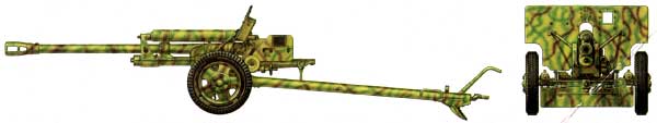 ドイツ 7.62cm砲 (FK288r） & フィギュアセット プラモデル (ミニアート 1/35 WW2 ミリタリーミニチュア No.35033) 商品画像_1