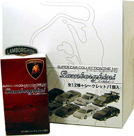ランボルギーニ (B版/1BOX） ミニカー (CMSコーポレーション スーパーカー・コレクション No.001B) 商品画像