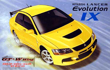 三菱 ランサーエボリューション IX ＧＴ・Ｗウイング プラモデル (フジミ 1/24 GTWウイングシリーズ No.GTW013) 商品画像