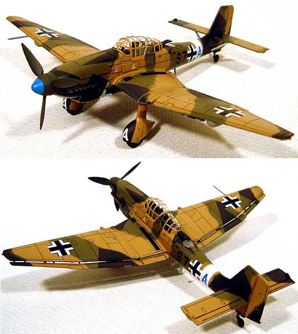 Ju-87 D3 スツーカ　ヴァルター・シーゲル 完成品 (ホビーマスター 1/72 エアパワー シリーズ （レシプロ） No.HA0129) 商品画像_2