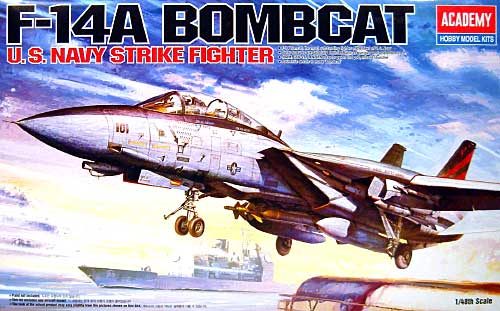 Ｆ-14A トムキャット (ボムキャット U.S. NAVY STRIKE FIGHTER） (プラモデル)