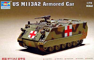 M113A2 メディカル プラモデル (トランペッター 1/72 AFVシリーズ No.07239) 商品画像