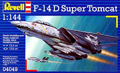 F-14D スーパートムキャット プラモデル (レベル 1/144 飛行機 No.04049) 商品画像