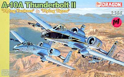 A-10A サンダーボルト 2 フライング・ヤンキース & フライング・タイガース プラモデル (ドラゴン 1/144 ウォーバーズ （プラキット） No.4586) 商品画像