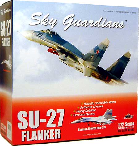 SU-27 フランカー ロシア空軍 #319 完成品 (ウイッティ・ウイングス 1/72 スカイ ガーディアン シリーズ （現用機） No.74121) 商品画像