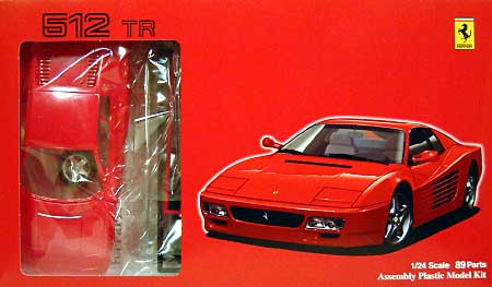 フェラーリ 512TR プラモデル (フジミ 1/24 リアルスポーツカー シリーズ No.旧015) 商品画像