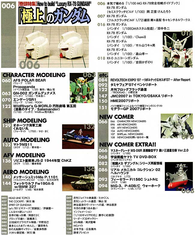 モデルグラフィックス 2008年2月号 雑誌 (大日本絵画 月刊 モデルグラフィックス No.279) 商品画像_1