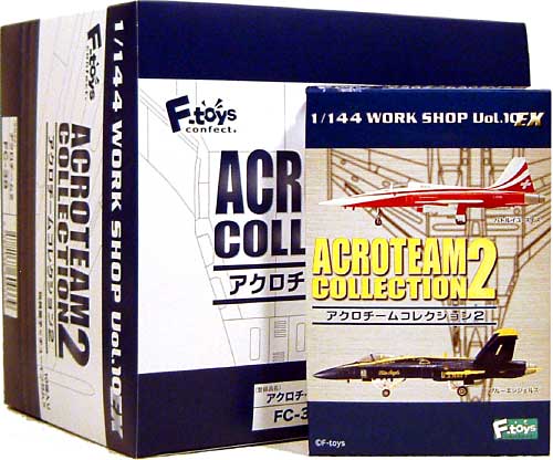 アクロチーム コレクション 2 (1BOX=10個入） プラモデル (エフトイズ・コンフェクト アクロチーム コレクション No.002B) 商品画像