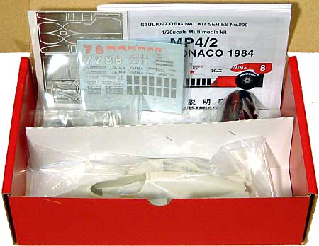 MP4/2 モナコGP 1984年 レジン (スタジオ27 F-1 オリジナルキット （スタンダードシリーズ） No.FK20200) 商品画像