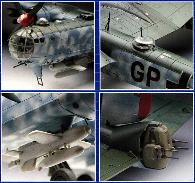 ハインケル He177 A-6 グライフ & Hs293 プラモデル (レベル 1/72 飛行機 No.04306) 商品画像_1