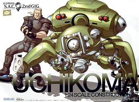 ウチコマ プラモデル (ウェーブ 攻殻機動隊S.A.C. 2ndシリーズ No.KK-003) 商品画像