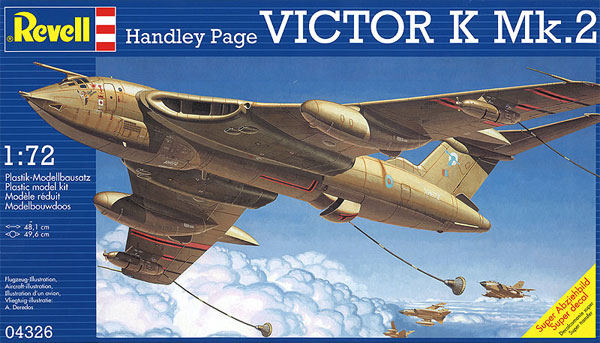ハンドレページ ビクター K Mk.2 プラモデル (レベル 1/72 飛行機 No.04326) 商品画像