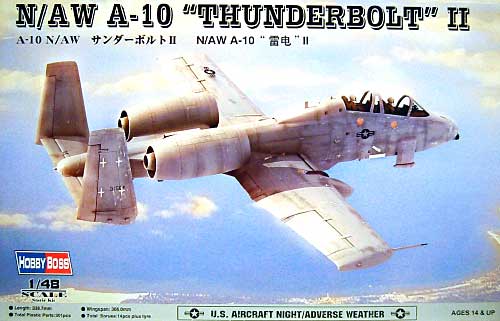 N/AW A-10 サンダーボルト 2 プラモデル (ホビーボス 1/48 エアクラフト プラモデル No.80324) 商品画像