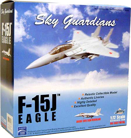 F-15J イーグル 航空自衛隊 第305飛行隊 (02-8922） 完成品 (ウイッティ・ウイングス 1/72 スカイ ガーディアン シリーズ （現用機） No.74268) 商品画像