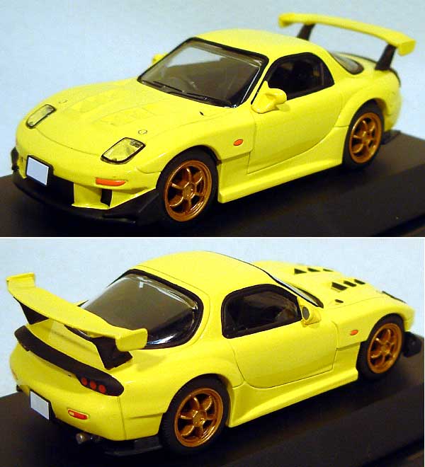 FD3S RX-7 プロジェクトD 高橋啓介仕様 ミニカー (フジミ 1/43 頭文字D ダイキャストミニカー No.151984) 商品画像_1