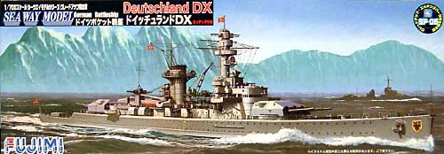 ドイツポケット戦艦 ドイッチュランド DX (エッチングパーツ付） プラモデル (フジミ 1/700 シーウェイモデル （限定品） No.420271) 商品画像