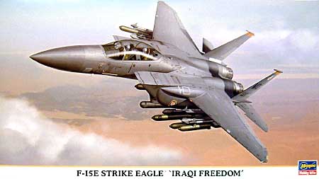 F-15E ストライクイーグル イラキ フリーダム プラモデル (ハセガワ 1/72 飛行機 限定生産 No.00841) 商品画像