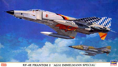 RF-4E ファントム2 AG51 インメルマンスペシャル プラモデル (ハセガワ 1/72 飛行機 限定生産 No.00838) 商品画像