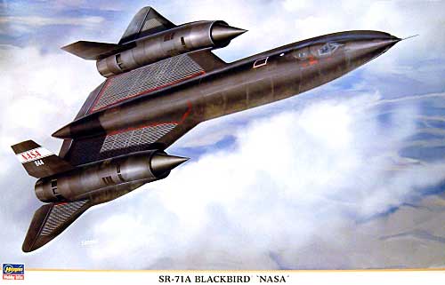 SR-71A ブラックバード NASA プラモデル (ハセガワ 1/72 飛行機 限定生産 No.00840) 商品画像