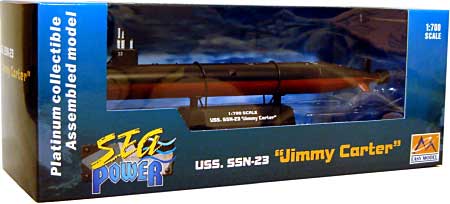 アメリカ海軍 原子力潜水艦 SSN-23 ジミーカーター 完成品 (イージーモデル 1/700 シーパワー シリーズ No.37303) 商品画像