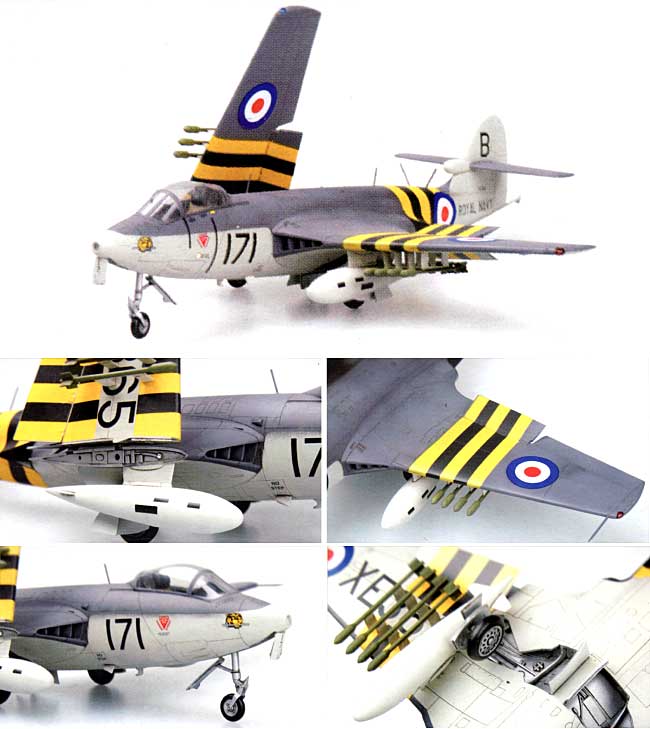 ホーカー シーホーク FGA. Mk.6 プラモデル (トランペッター 1/48 エアクラフト プラモデル No.02826) 商品画像_1