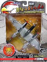 コーギー コーギー ウォーバード （CORGI Warbirds） P-38J ライトニング PUDGY 4 431ST FS USAAF トミー・マクガイア中佐機