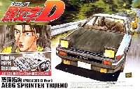 アオシマ 1/24 頭文字D （イニシャルD） 藤原拓海 AE86 スプリンタートレノ プロジェクトD仕様