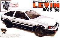 AE86 カローラレビン 後期型 エンジン付