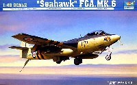 トランペッター 1/48 エアクラフト プラモデル ホーカー シーホーク FGA. Mk.6