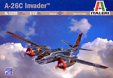 ダグラス A-26C インベーダー プラモデル (イタレリ 1/72 航空機シリーズ No.1259) 商品画像