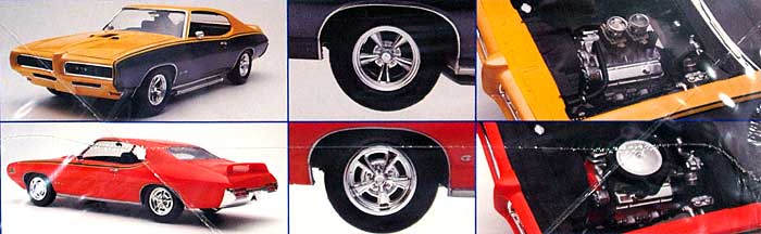 69 ポンティアック GTO judge 2in1 (レベル マッスル） プラモデル (レベル カーモデル No.85-2072) 商品画像_1