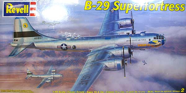 B-29 スーパーフォートレス プラモデル (レベル 1/48 飛行機モデル No.85-5711) 商品画像