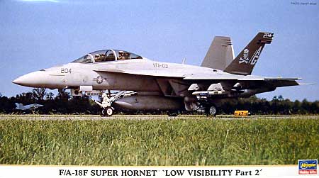 F/A-18F スーパーホーネット ロービジ2 プラモデル (ハセガワ 1/72 飛行機 限定生産 No.00844) 商品画像