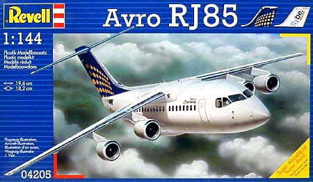 アブロ RJ85 ユーロウイング プラモデル (Revell 1/144 旅客機 No.04205) 商品画像