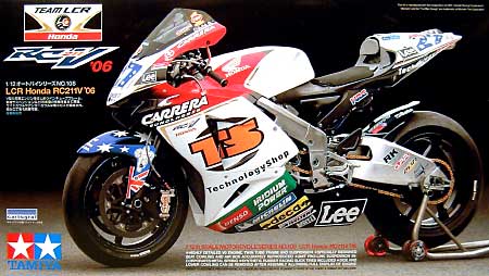 LCR ホンダ RC211V 2006 プラモデル (タミヤ 1/12 オートバイシリーズ No.108) 商品画像